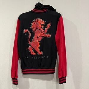 Harry Potter gryffindor varsity sweater with hood
